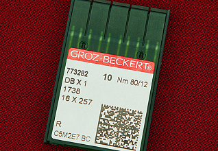 Иглы промышленные Groz-Beckert 1738 (DBx1) R №80